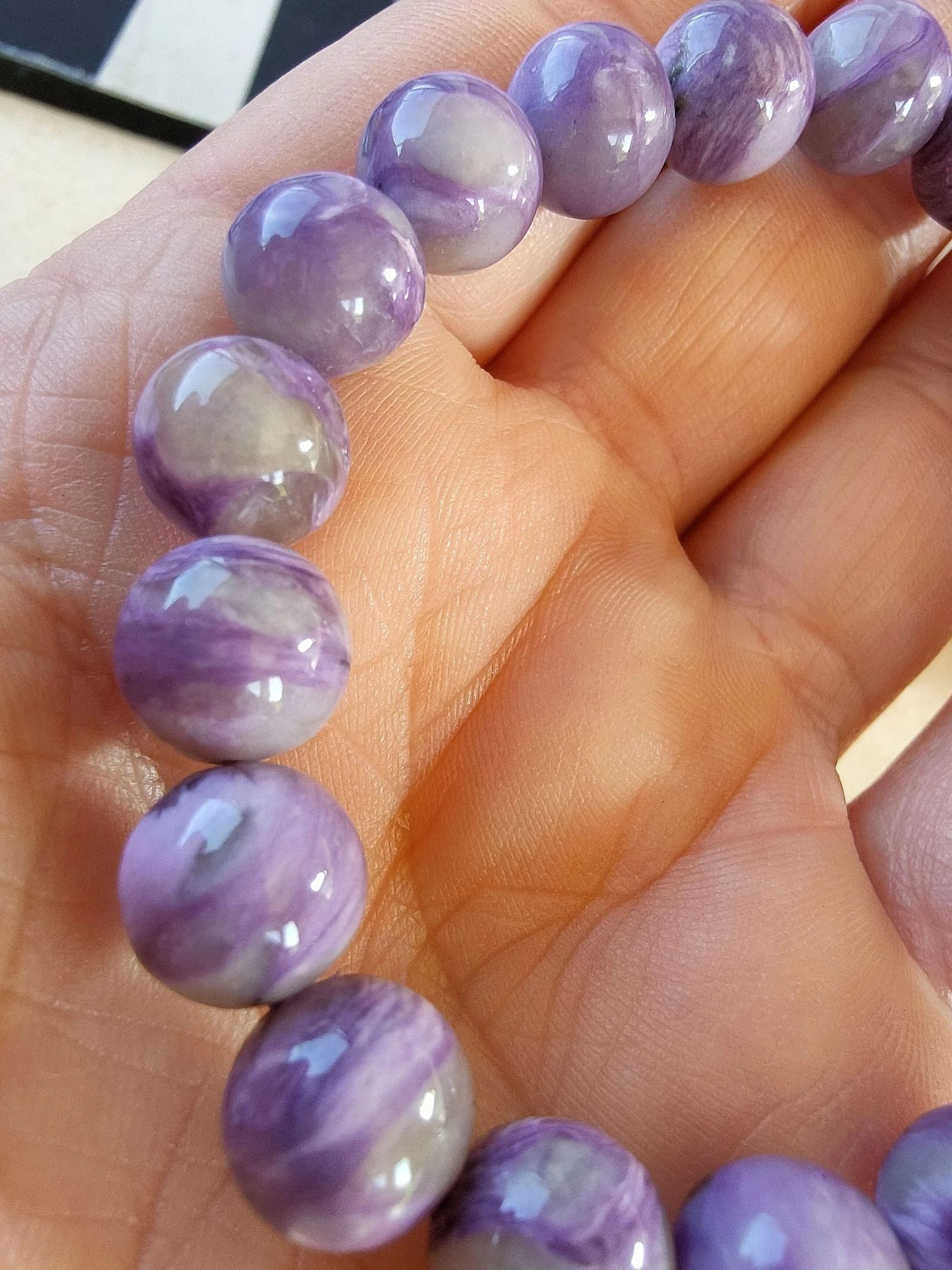 An AA+ Russian Charoite bracelet – photo 2